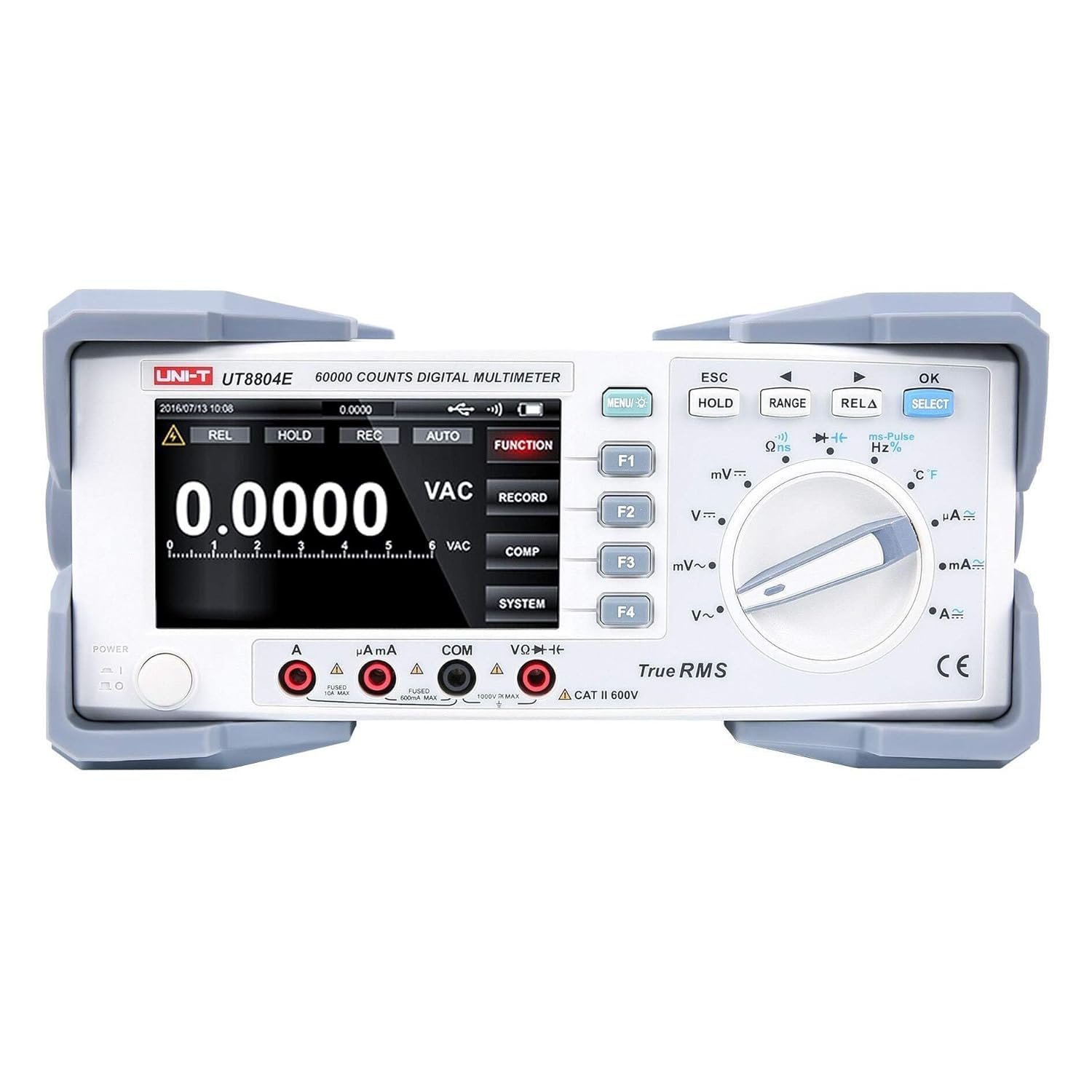 UNI-T UT8000E Series Digital Multimeter 200000 Counts 100kHz Frequency Response Reading Resolution 5K rdgs/s Fastest Test Rate (UT8804E)