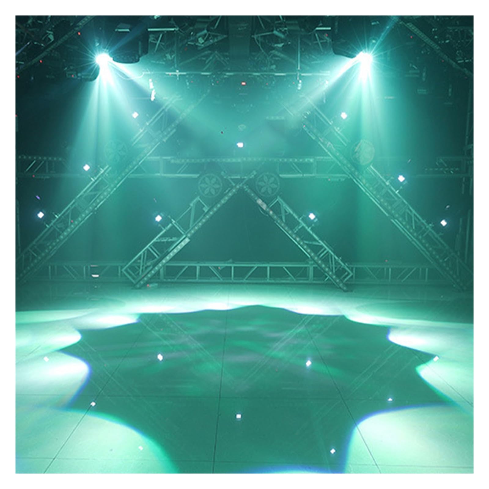 Światła Sceniczne, 6x15W Bee Eye Beam Wash Moving Head RGBWA Oświetlenie sceniczne UV DJ Disco Christmas Party Music Sound