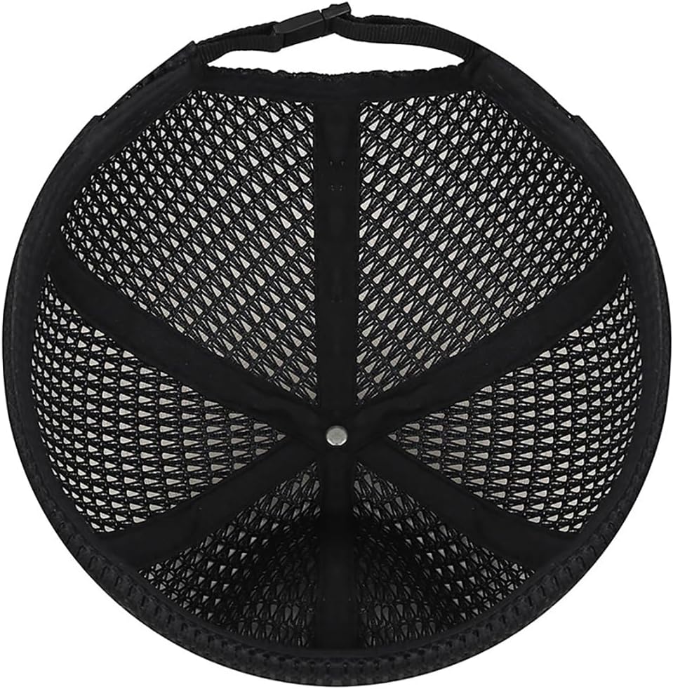 Mens Mesh Brimless Cap with No Brim, Summer Docker Cap Beanie Hat Flip Sailor Skullcap Breathable