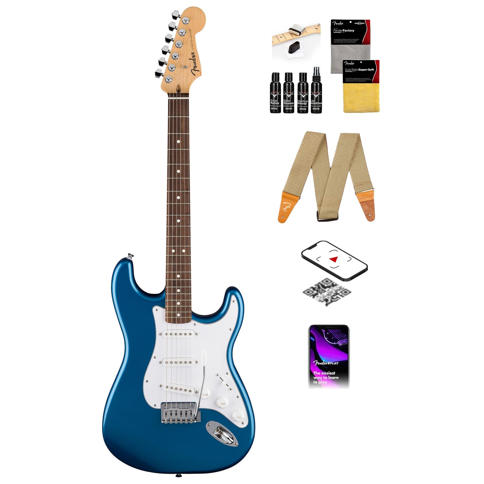 Amazon.com: Fender Standard Stratocaster - Aqua Marine Metallic