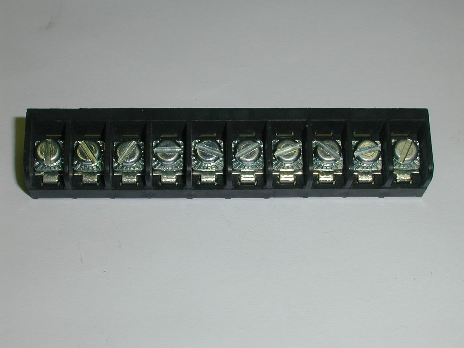 Amazon.com: Terminal Block 10 Position Single Row (1 Each) : Industrial ...