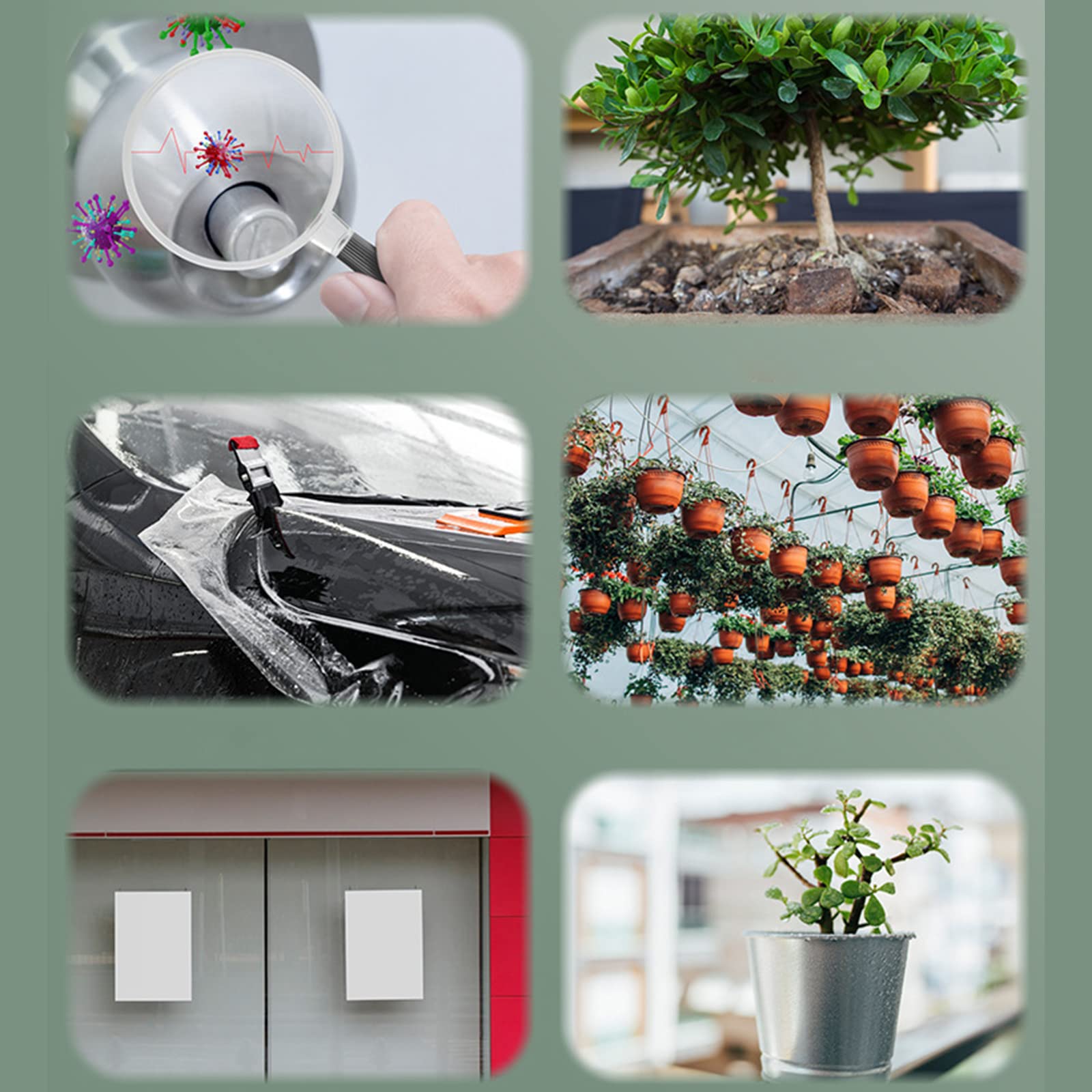 Pulvérisateur de jardin électrique automatique - Alimenté par piles rechargeables - Brumisateur pour plantes - Petit format