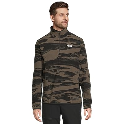 The North Face Glacier Fleece 1/4 Zip Print Men