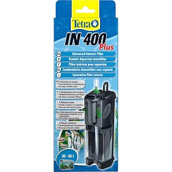 Tetra IN Plus aquarium inner filter - filter for clear, healthy water, easy care, mechanical, biological and chemical filteri