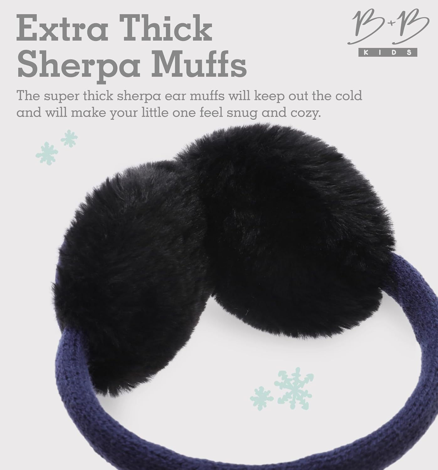 Brook + Bay Kids Ear Muffs - Winter Animal Earmuffs - Cozy Ear Warmers - Image 4