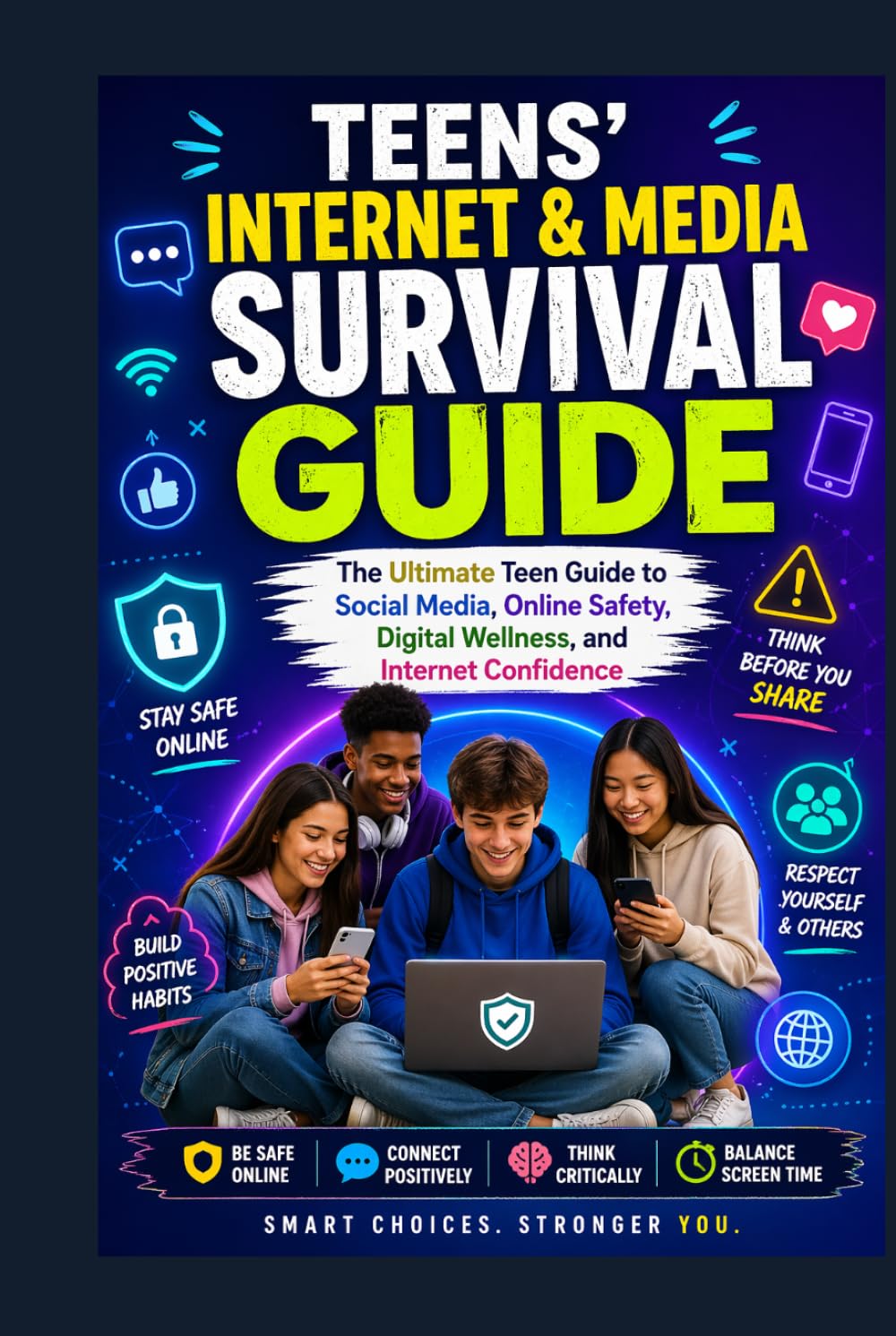 Teens’ Internet & Media Survival Guide: The Ultimate Teen Guide to Social Media, Online Safety, Digital Wellness, and Internet Confidence