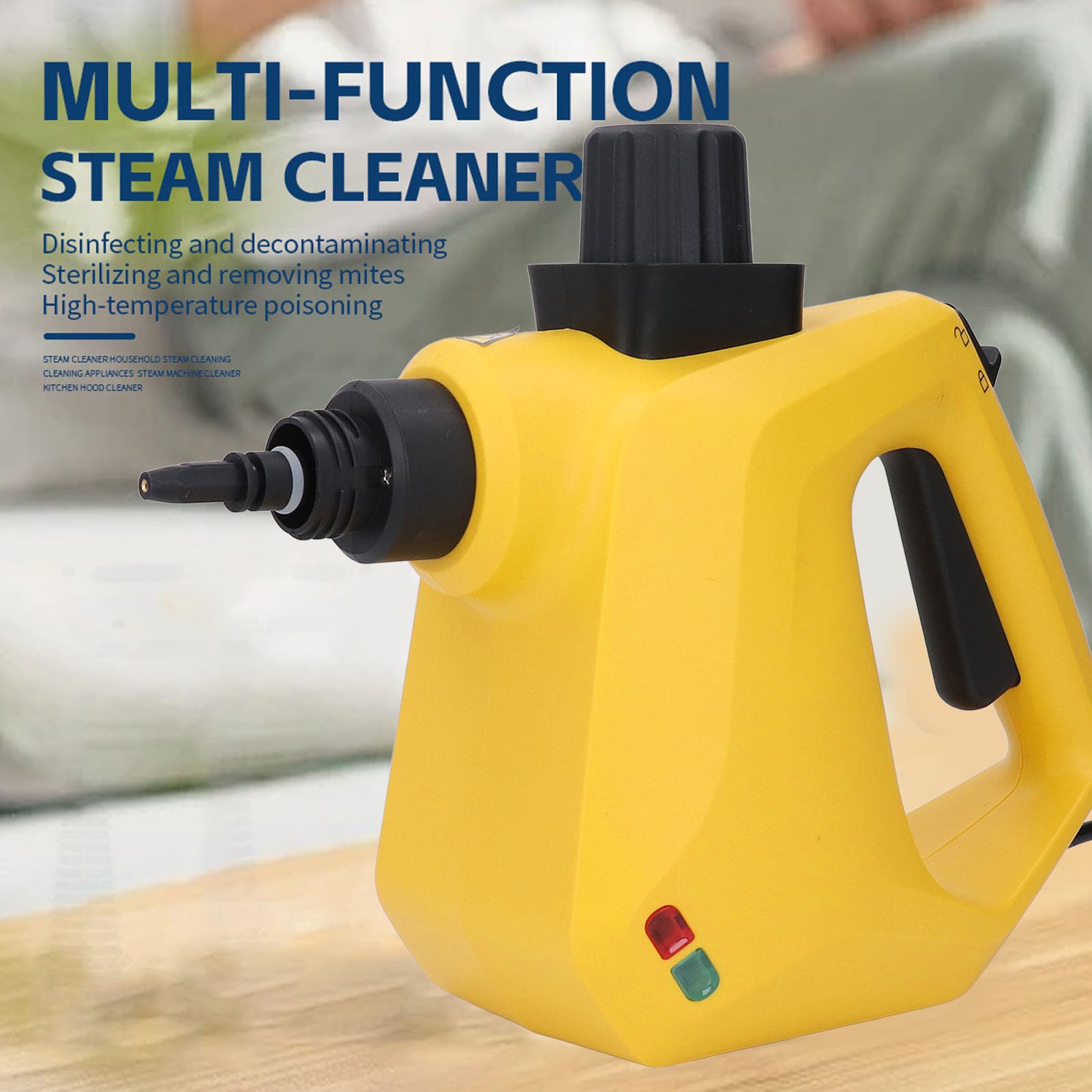 Hochleistungs Dampfreiniger Tragbar 250ml 9 Zubeh rteile Ideal f r Zuhause zur gr ndlichen Reinigung von B den Fugen und Polstern ohne Chemie