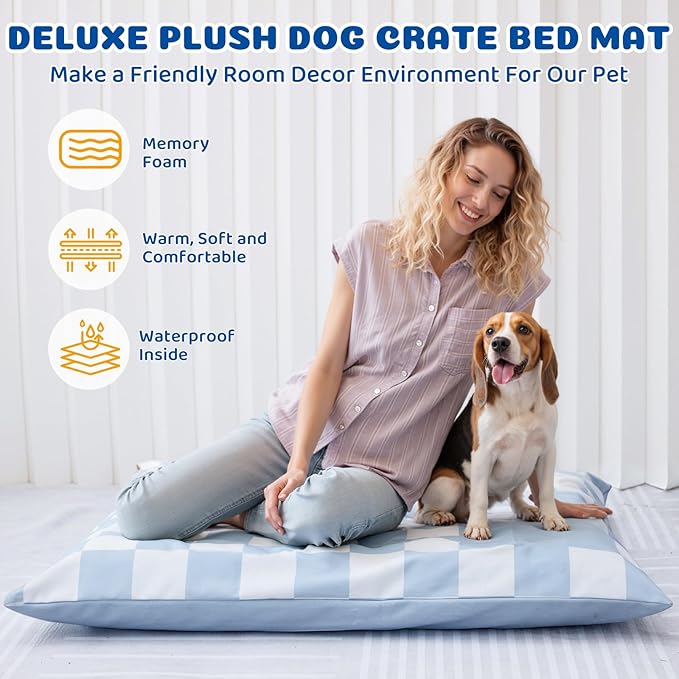 Cama para Perro Grande Colchoneta Lavable e Impermeable miniatura 3