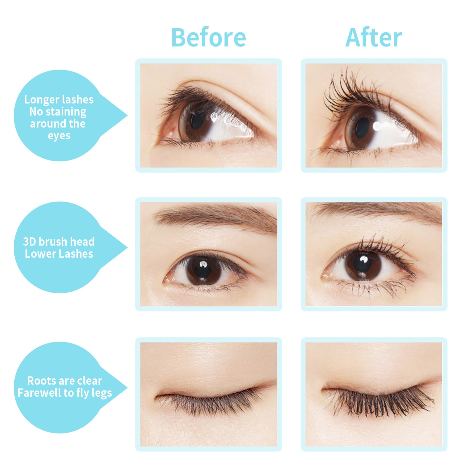 NPFVKSA Lash Clusters 30D+40D Wispy Lashes(9-16mm) DIY Natural Lashes 280pcs D Curl Lash Extension For Use At Homecluster Eyelash Extensions - Image 3