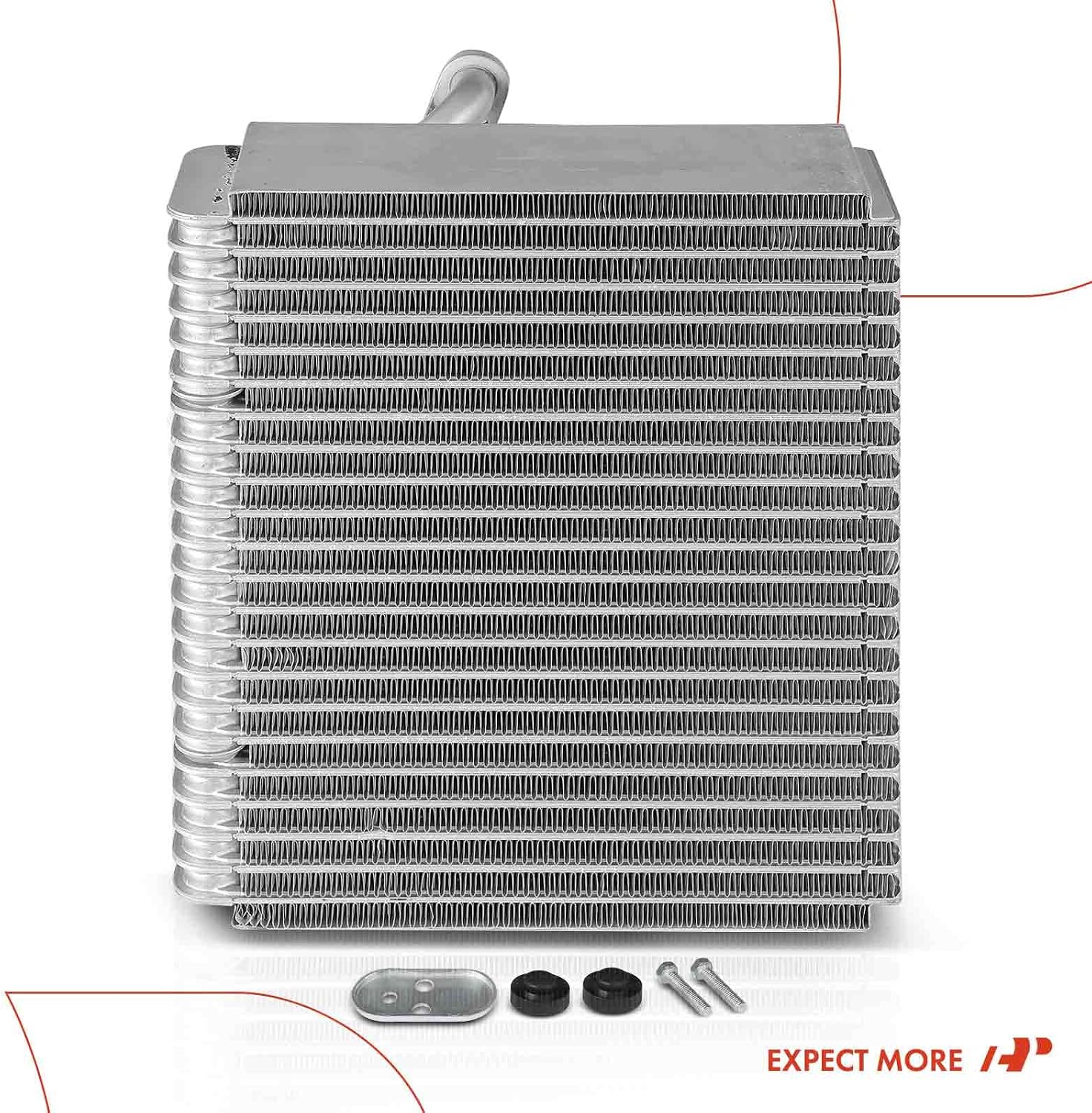 A-Premium Front AC Evaporator Core Compatible with Kia Amanti 2004-2009, with Pressing Plate