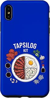 Tapsilog Kit Filipino Food Asian Cuisine Breakfast Case for iPhone Xs Max
