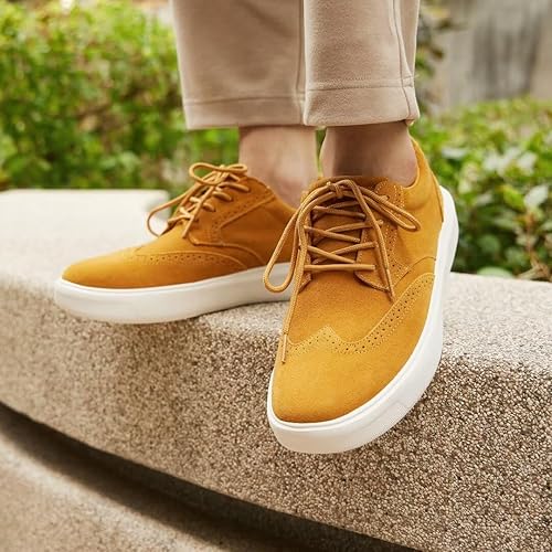 Miniatura 6 de Men's Orthopedic Fashion Sneakers with Arch Support Plantar Fasciitis Walking Shoes for Flat Feet, Comfortable Casual Flat Feet Orthotic Shoes for