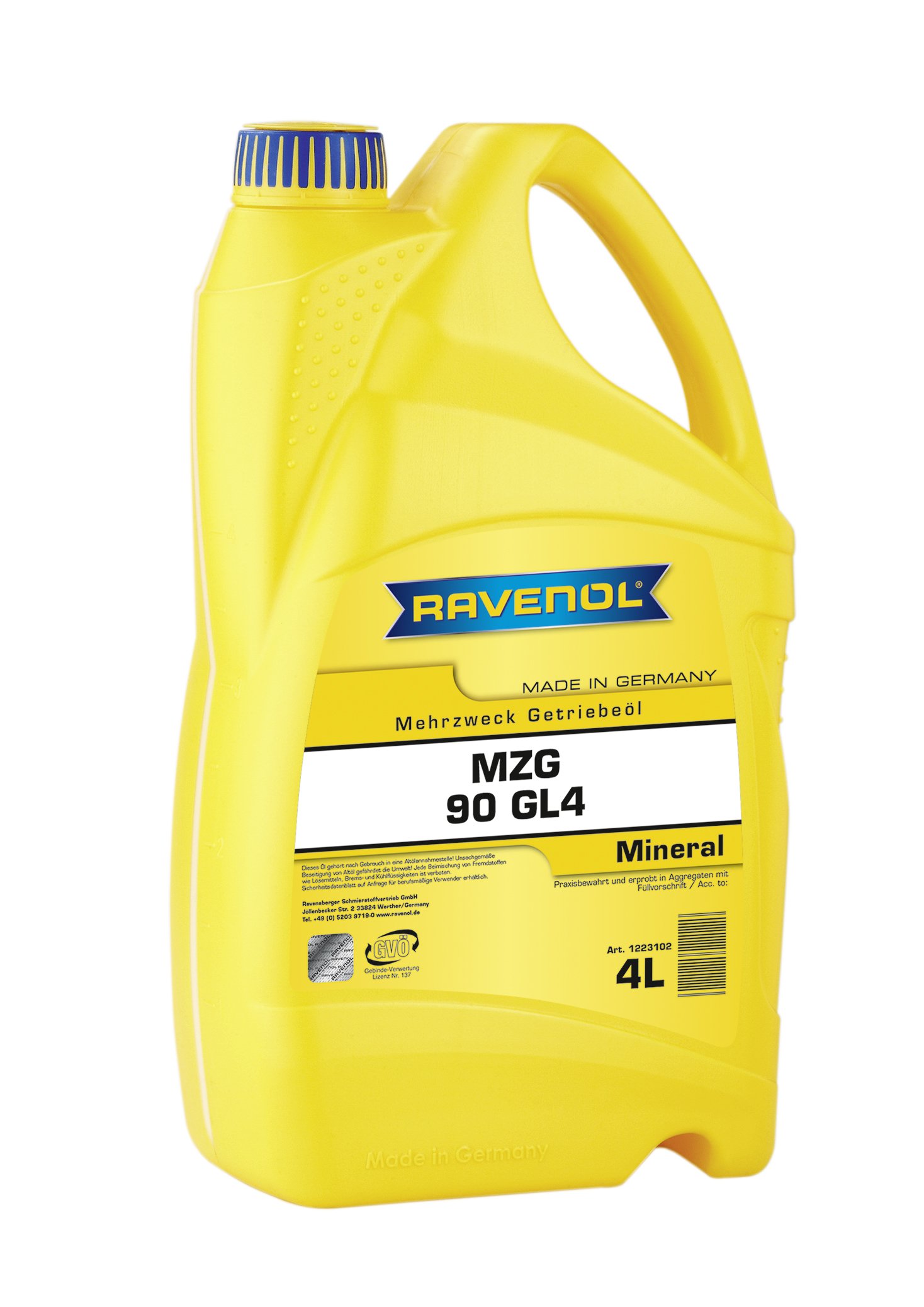 Ravenol mzg SAE 90 GL 4 getriebeöl 4 L