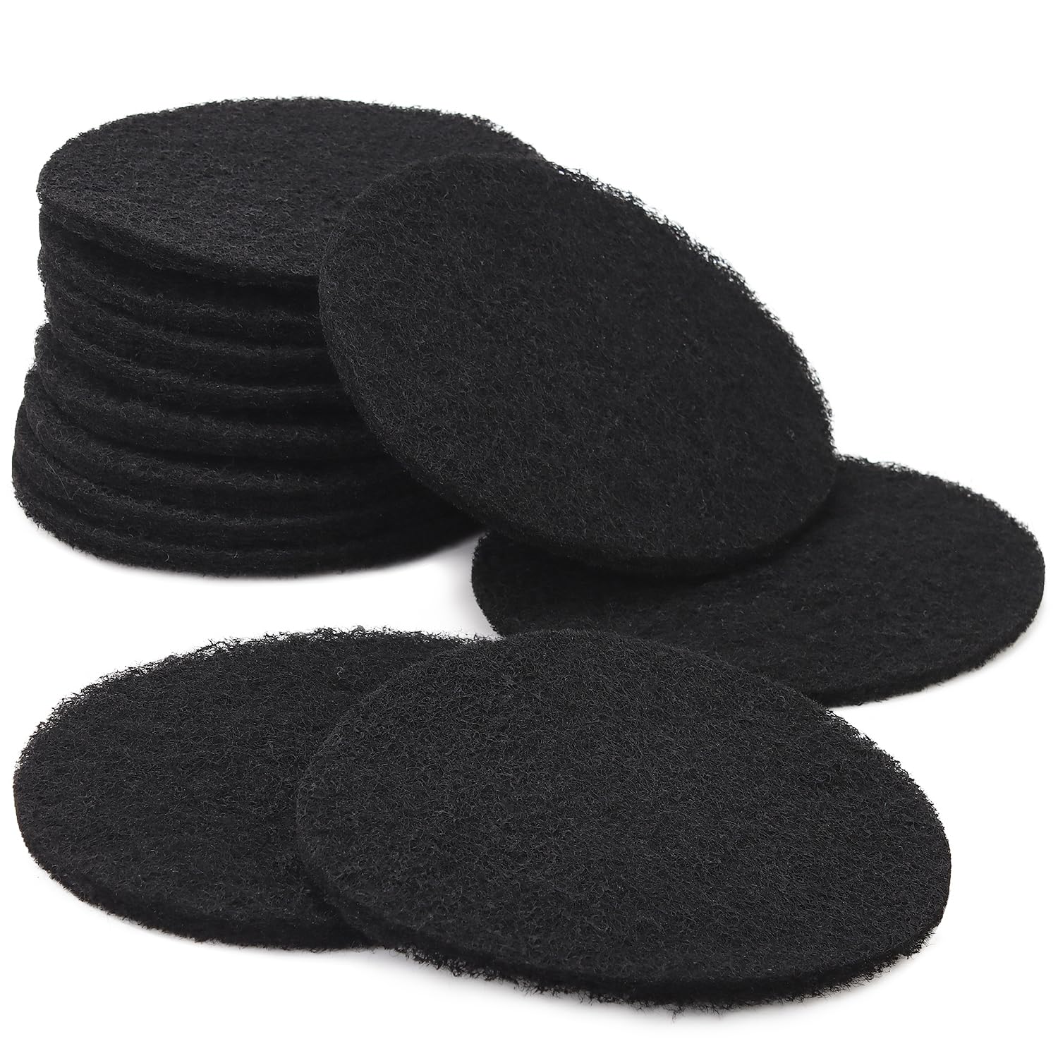 LTWHOME Activated Carbon Filter Pads Suitable For Eheim Ecco Pro 130/200/300 Ecco 2232/2234/2236(Pack of 12)