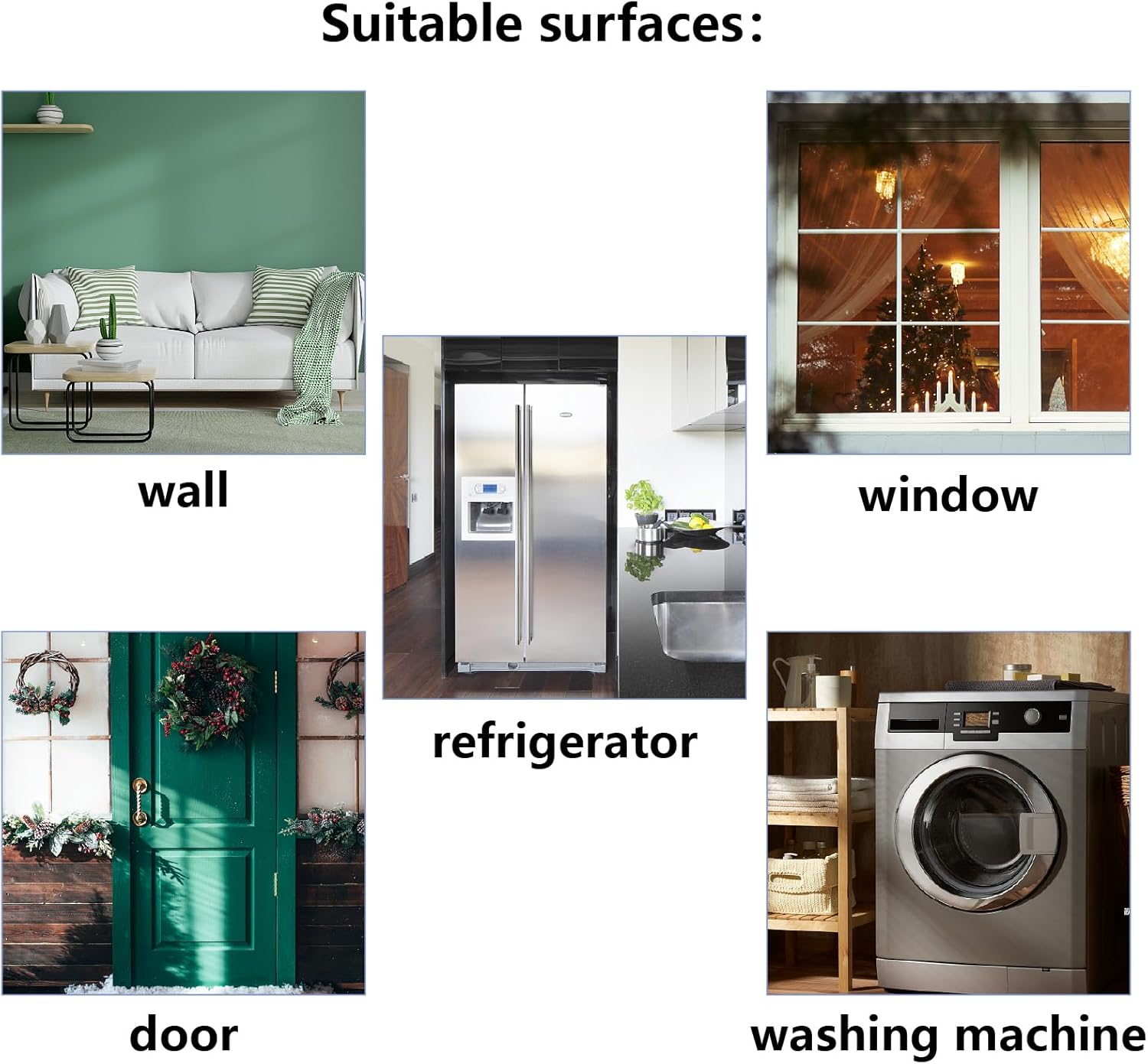 CREATCABIN 4 Sheets Laundry Wall Decals Laundry Room Quotes Wall Stickers Bubble Wall Stickers Removable 4 Styles DIY Wall Art Decor Home Decoration for Laundry Room Bathroom Black 11.4x7.9 Inch