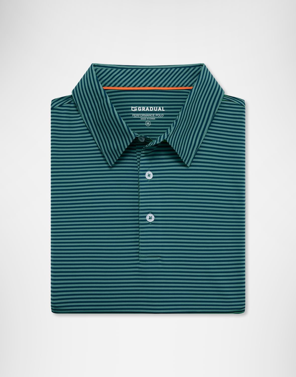 G Gradual Mens Golf Shirt Dry Fit Moisture Wicking Perfomance Short Sleeve Striped Polo Shirts for Men Dressy Casual - Image 5