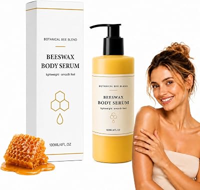 Beeswax Body Serum 100ml,Moisturizer Body Lotion,Vanilla Body Oil