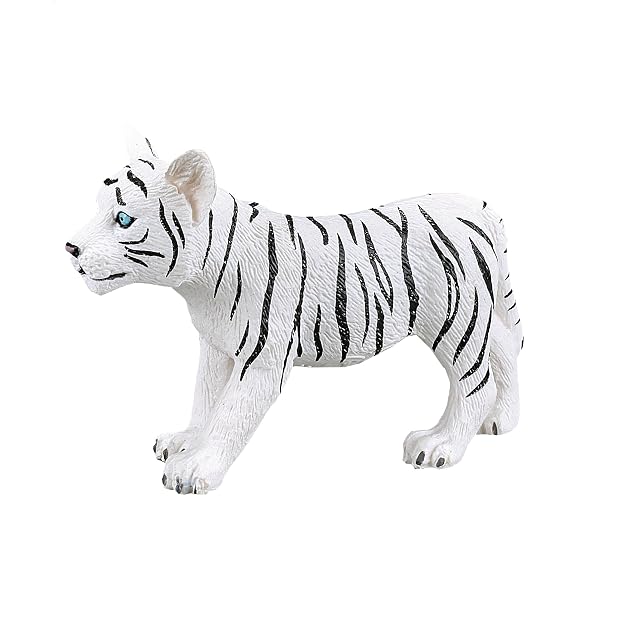Foto 2 de 4 de MOJO MGM 387014 - Figura Animal - Tigre AU Blanco pequeño Modelo debout - 6,5 x 4 cm