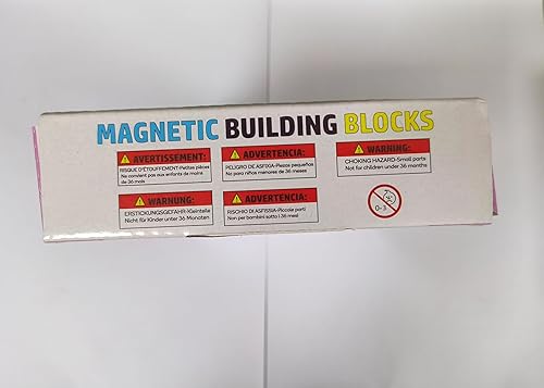 Miniatura 10 de 38PCS Magnetic Building Blocks Magnetic Tiles for Girls Boys Kids Learning Educational Magnets Construction Set Toys for 3 4 5 6 7 8+ Year Old STEM