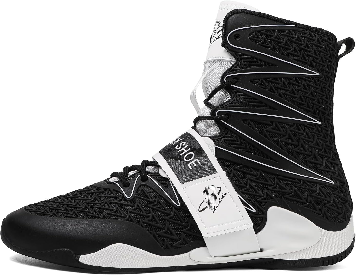 Boxing Shoes for Men High Top Gym Shoes Fighting Sports Training Footwear LS308
