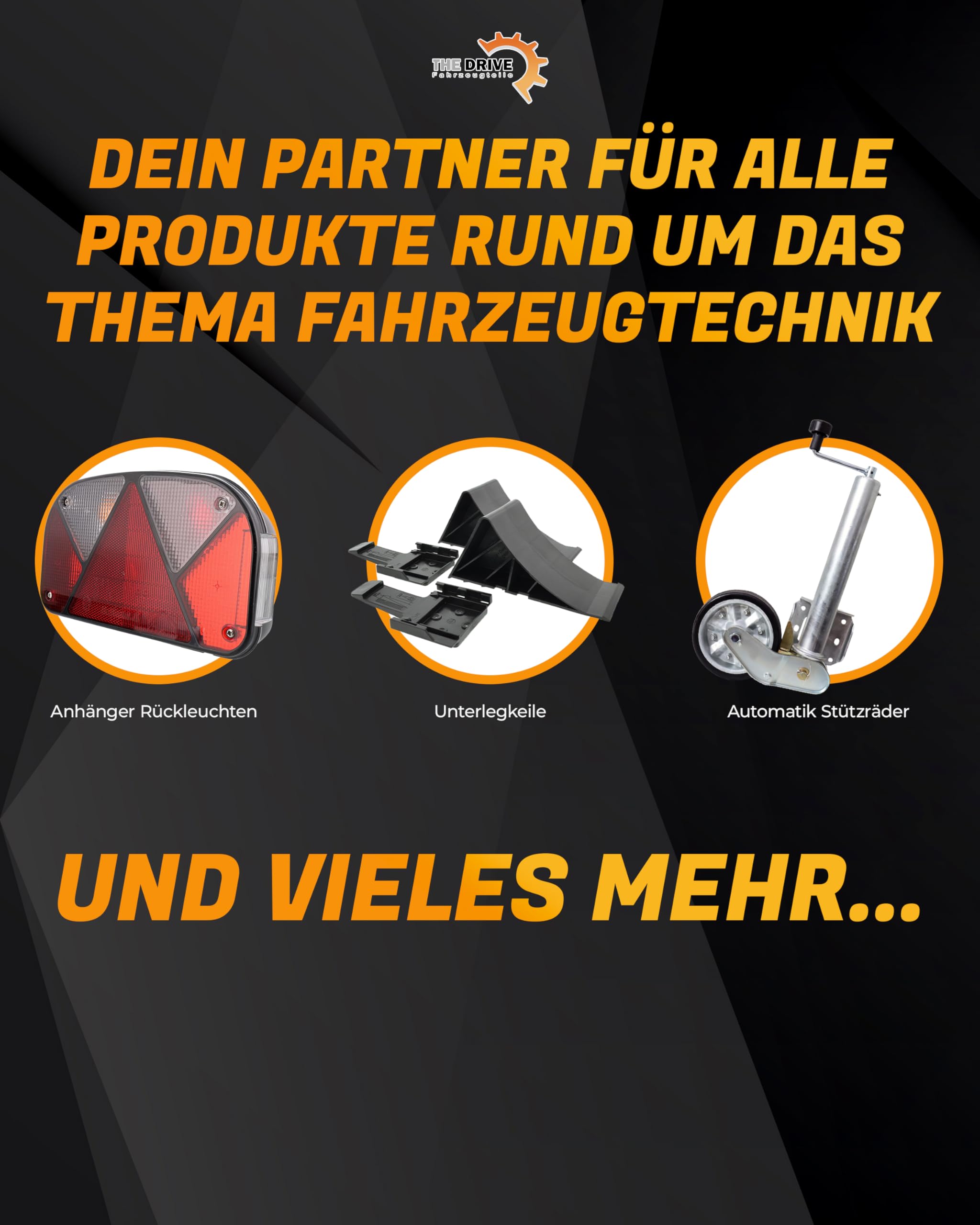 The Drive 2x Komplettrad 155/80R13 84N XL für Pkw-Anhänger & Caravan – Felge 4Jx13 H2 ET30 – Lochkreis 4x100 – Tragkraft 500kg – max. 140 km/h – hochwertige Ersatzräder für Autoanhänger