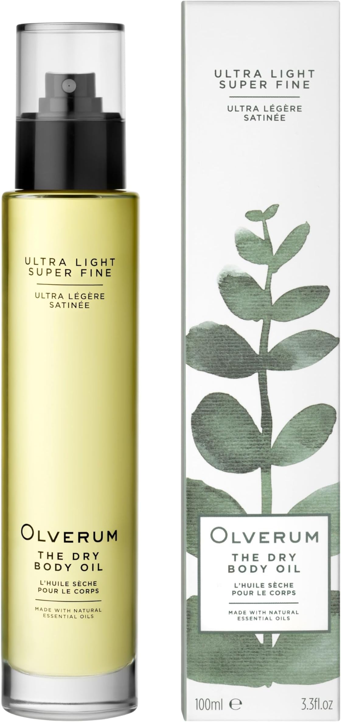 Dry Body Oil for Women & Men - Luxury Body Oil for Dry Skin Smoothing 100ml Spray - Blend of Botanical and Essential Oils - Ethically Sourced Collagen & Hyaluronic Acid Boost (100ML)