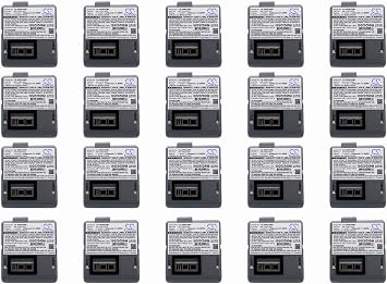 20 Pack XSP Battery for Zebra L405 RW420 RW420 EQ PN Zebra AK17463-005 CT17102-2