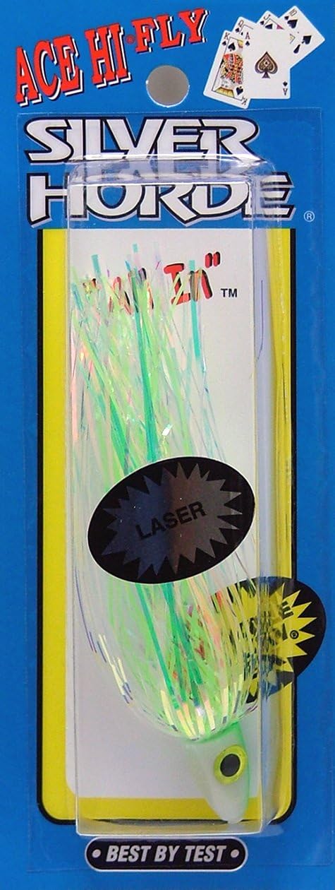 Silver Horde 1670000182 Ace Hi Fly 1/PK Green Glow