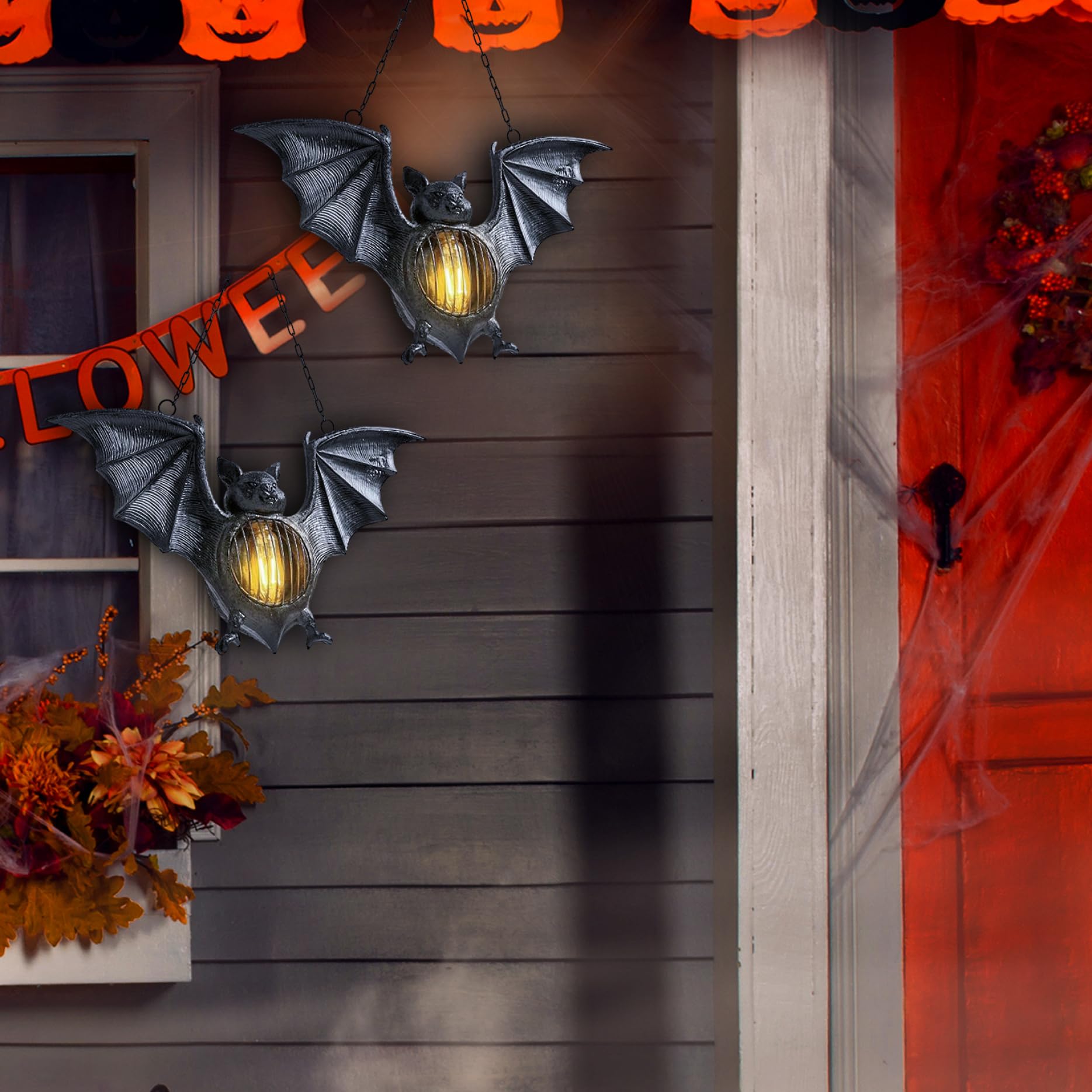 Halloween Skelet Hand Kaarsen – 3 Stuks, Vlamloze LED, Batterij, Voor Feestjes En Spookhuizen (21,5 Cm)