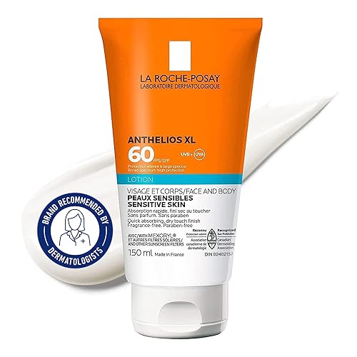 La Roche-Posay Body Sunscreen SPF 50+, Anthelios Sun Lotion with UVA & UVB Protection. Eco Packing & Reef-Safe, Lightweight, Fragrance-Free, Non-Greasy, & Hypoallergenic Formula, 200 ml