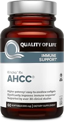 Quality of Life Immune Support AHCC Rx 60 Softgels