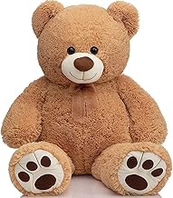 Soft Toys – 3 Feet Giant Brown Teddy Bear Plush Toy | Big Stuffed Animal | Ultra Soft, Huggable & Cuddly Gift for Kids, Girls, Boys | Perfect for Birthday, Valentine’s Day