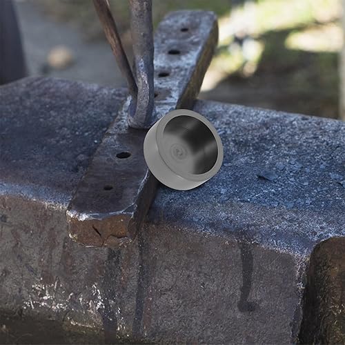 Miniatura 7 de EXCEART Crisol de grafito de arcilla, molde de fusión de metal, molde de lingote de fundición, molde redondo de grafito para oro y plata