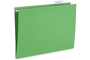 Blue Summit Supplies Hanging File Folders: Stay Organized in Style with Green Hanging File Folders