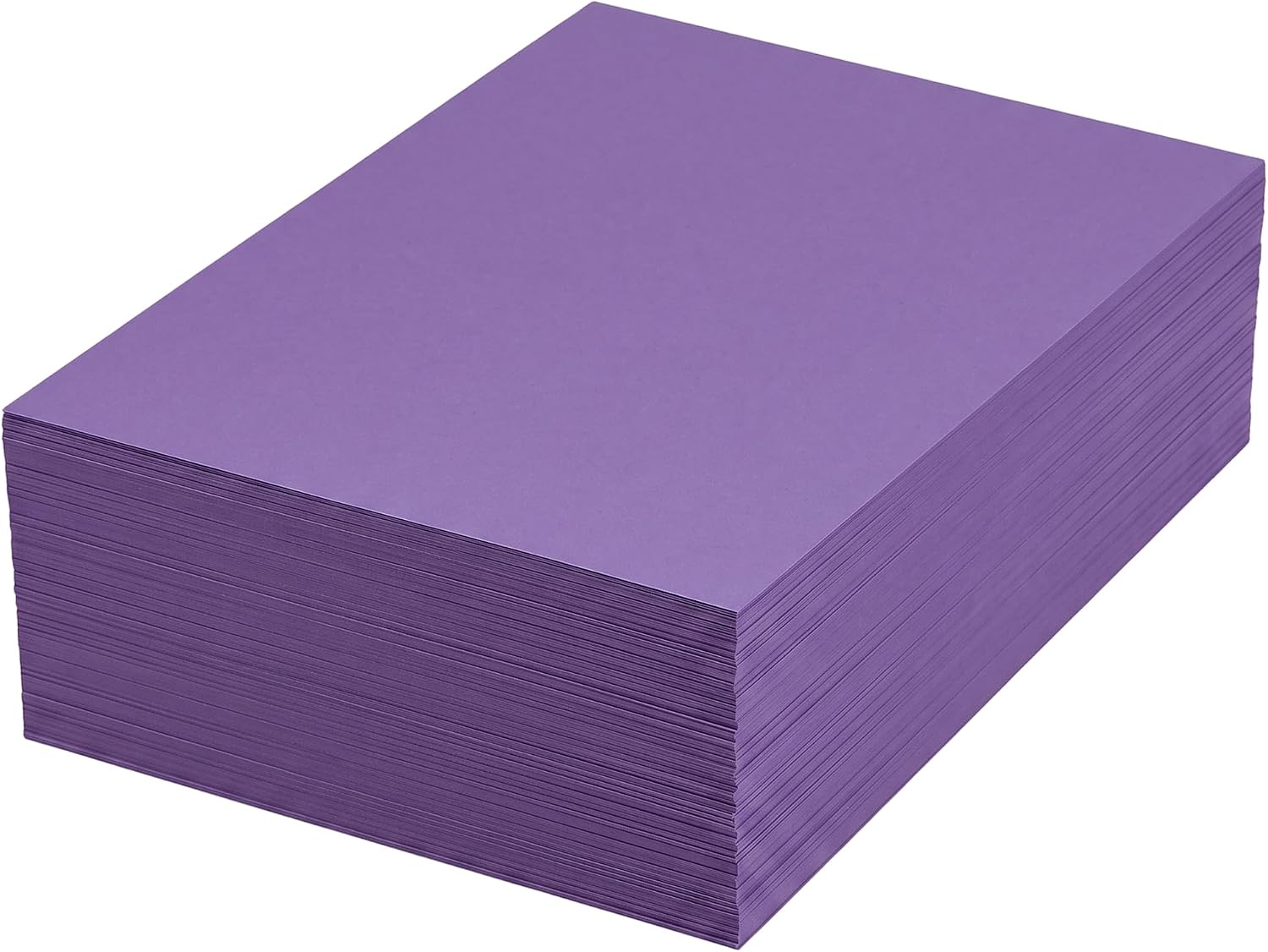 JEUIHAU 200 Sheets Purple Cardstock, 8.5 x 11 Inch Thick 230gsm Double Sided Printer Paper for Card Making, Crafts, Scrapbook, Invitations, Drawing, Printing