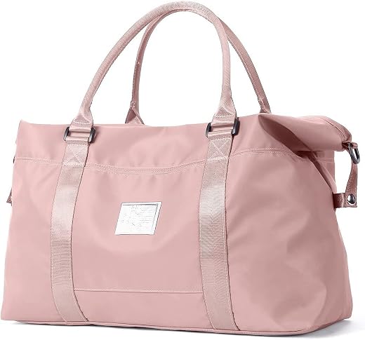POTLID Travel Duffel Bags, Weekender Carry on for Women, Sports Gym Bag, Workout Duffel Bag, Weekender Overnight Shoulder ...