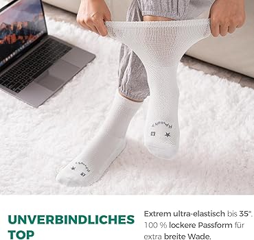 Scarpe Diabetiche. Antiscivolo Extra Larghe Scarpe Per Il Trattamento Del Piede Torto E Della - Foto 6