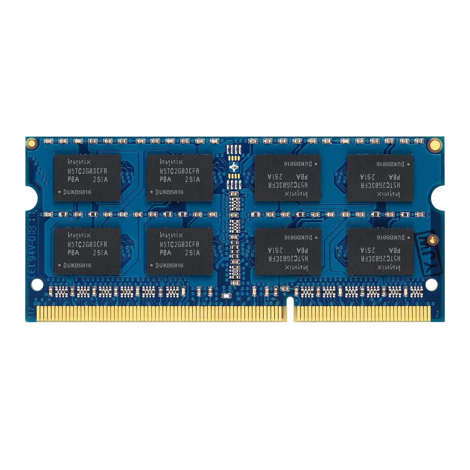 Rasalas 8GB Kit (2x4GB) PC3-12800 DDR3L 1600MHz RAM SODIMM, 4GB