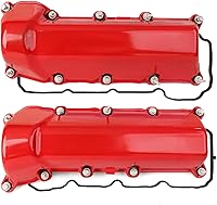 Vista 10 de MITZONE Tapa de Válvulas Lateral Derecha del Pasajero con Junta y Pernos Compatible con 2002-2012 Dodge Dakota Durango Nitro RAM 1500 Jeep Liberty