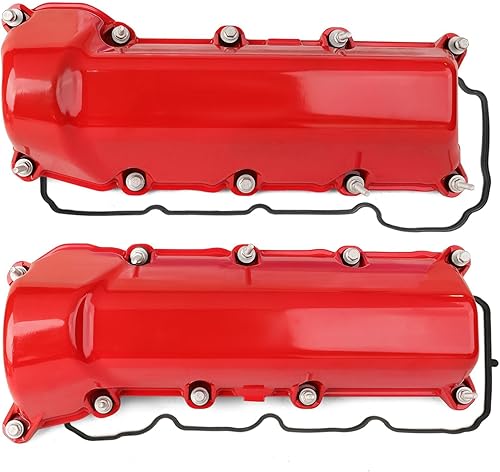 Miniatura 10 de MITZONE Tapa de Válvulas Lateral Derecha del Pasajero con Junta y Pernos Compatible con 2002-2012 Dodge Dakota Durango Nitro RAM 1500 Jeep Liberty