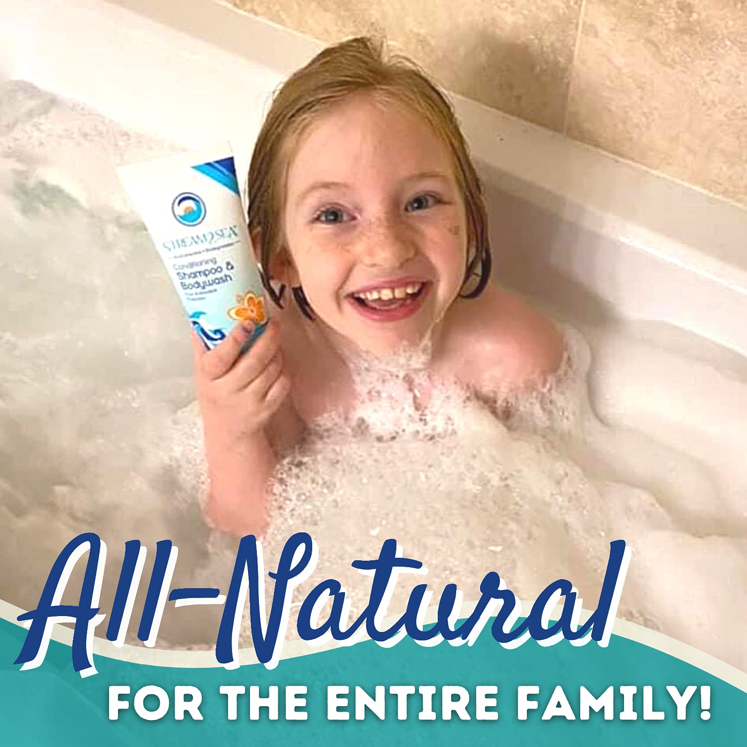 3 in 1 Hair Shampoo Bodywash & Conditioner For Outdoor Activities | 6 Fl oz Reef Safe, All Natural & Organic Camping Shampoo & Liquid Soap | Paraben Free All In One Skin & Hair Care by Stream2Sea : Beauty & Personal Care