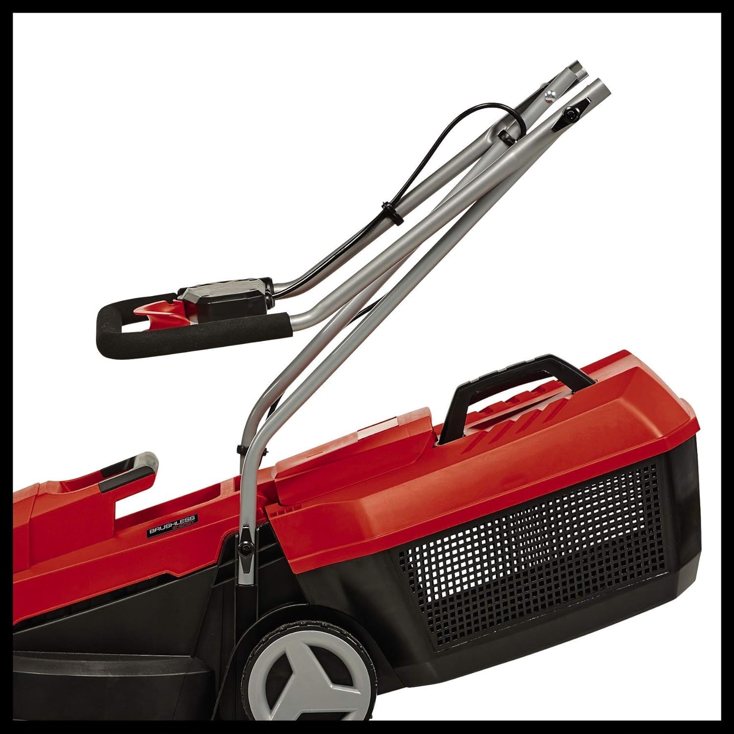Einhell Akku-Rasenmäher GE-cm 18/32 Li-Solo Power X-Change (18 V, 32 cm Schnittbreite, bis 250 m², Brushless, 25L Grasfangkorb, 30-70 mm Schnitthöhe, ohne Akku)