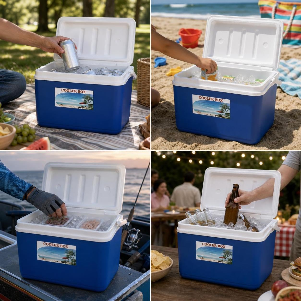 Borsa Frigo Rigida, Uso Caldo e Freddo, 30L