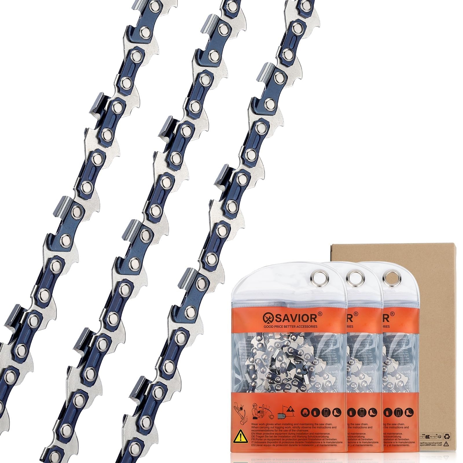 Savior 16" Saw Chain Fits Bosch AKE40 AKE40S AKE40-17S AKE40-18S AKE40-19S