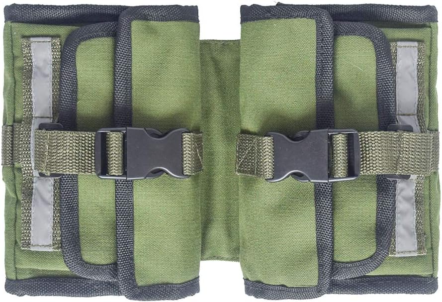 Water Cycling Front Frame Bag for Tools, Phone & More - Reflective Band for Night - Universal Fit for Mountain, Road & Folding Bikes