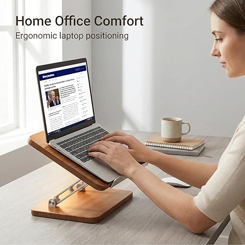 Miniatura 2 de Soporte para portátil de madera