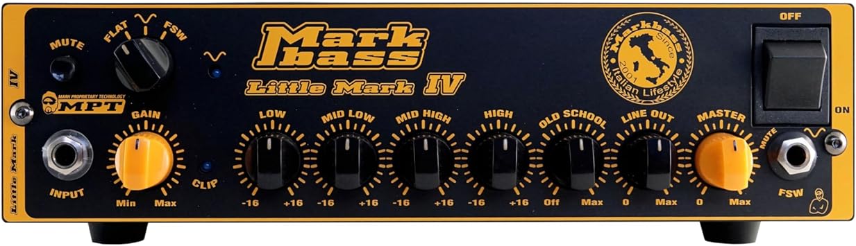 Markbass Little Mark IV 500-watt Bass Amplifier Head