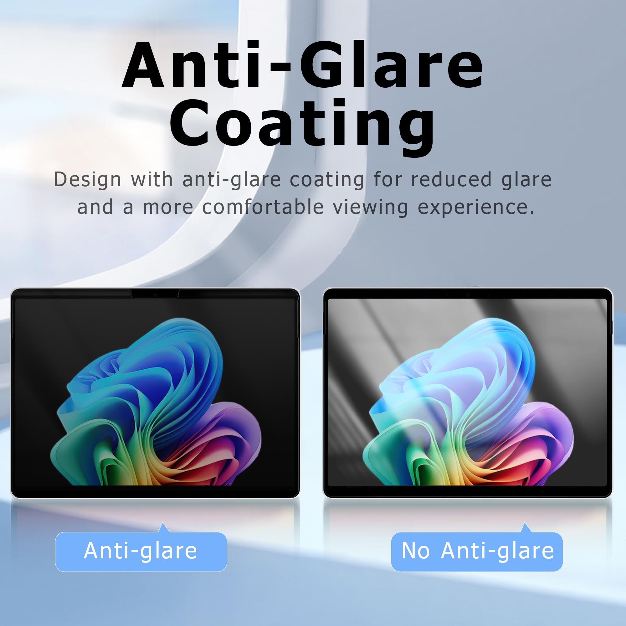 Adeway Protector de pantalla de privacidad para Surface Go 4/3/2/1 de 10.5 pulgadas, nano magnético, antiespía, extraíble, luz azul y bloqueo UV, antirreflejos