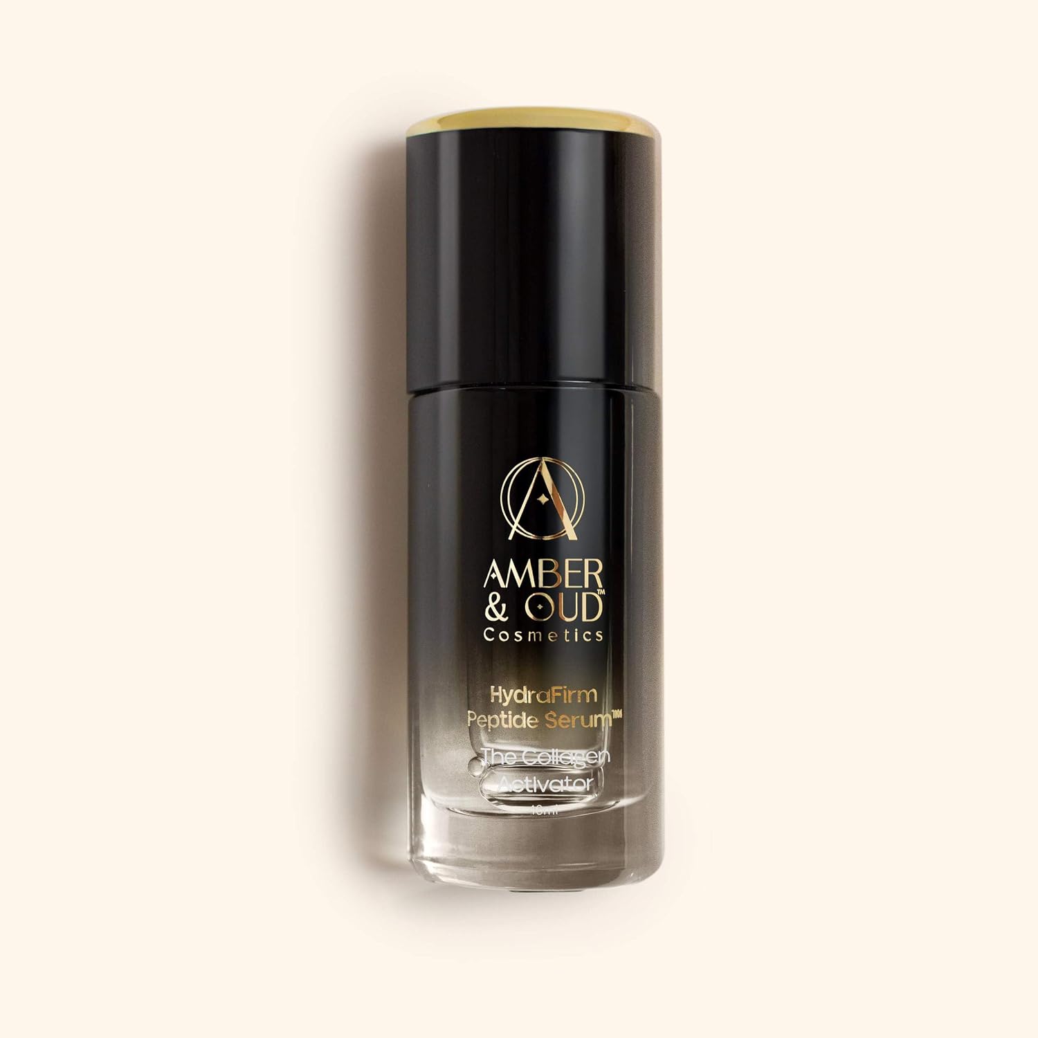 Amber & Oud HydraFirm Peptide Serum™ | Multi-Peptide Hydrating Face Serum | 40 mL