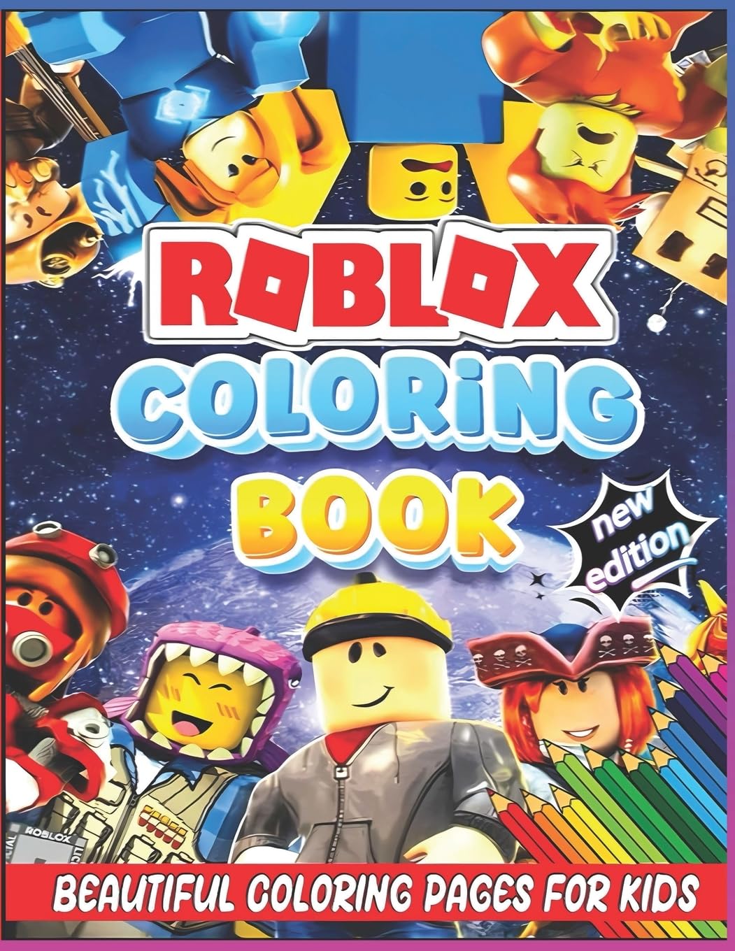 Roblox Coloring Book: Roblox Coloring Book Beautiful and Unique Designs ...